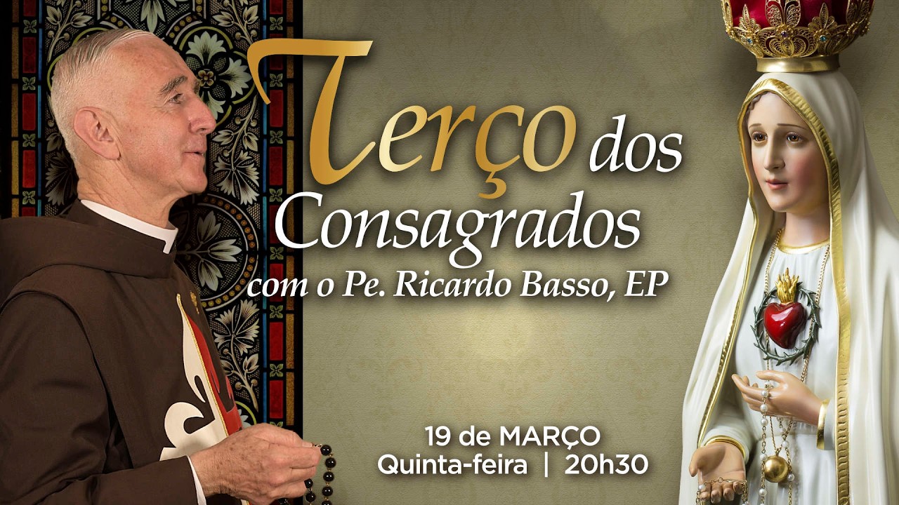 Terço dos Consagrados | Pe. Ricardo Basso #216. Mistérios luminosos