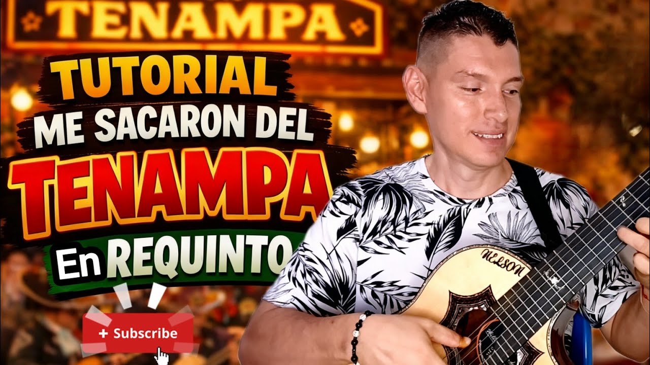 Tutorial Me Sacaron Del Tenampa - cornelio reyna Intro Y Adornos En Requinto