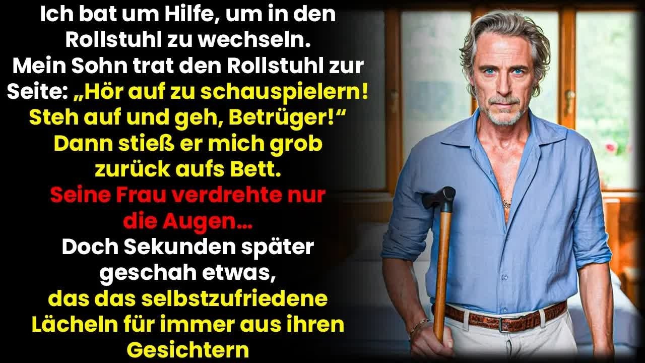 Mein Sohn Trat Meinen Rollstuhl – Sie Wussten Nicht, Wer Auf Meinen Anruf Antwortet
