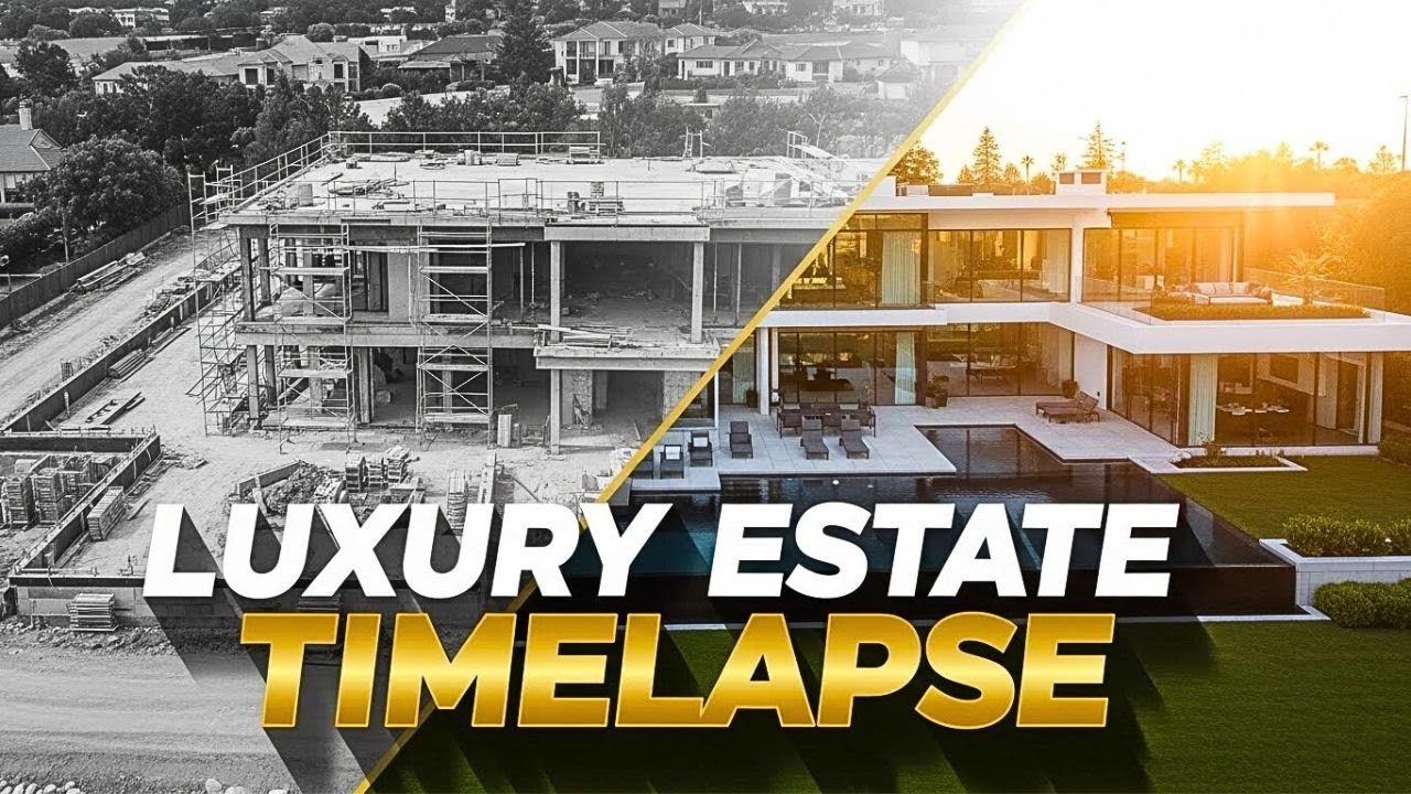 ✨   Luxury Estate Transformation | Timelapse of a Modern Masterpiece 🏡🎬