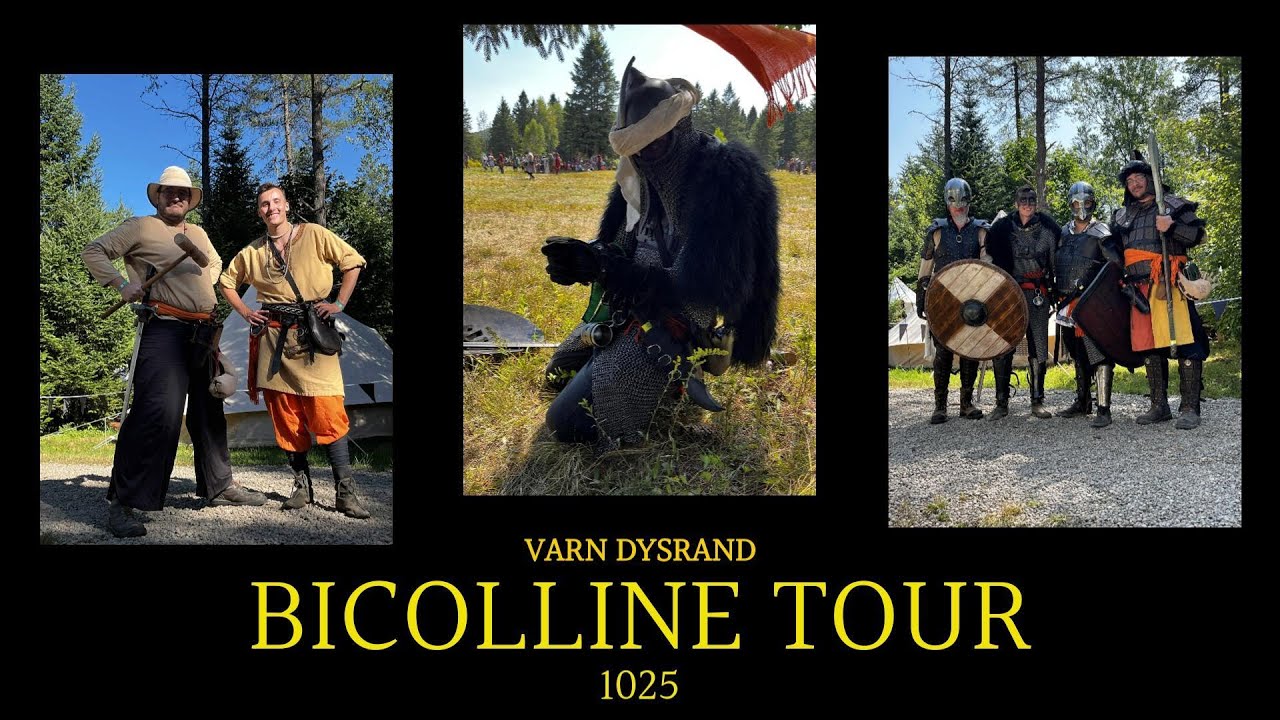 Bicolline Tour 1025 | Visitez une ville médiévale | LARP city
