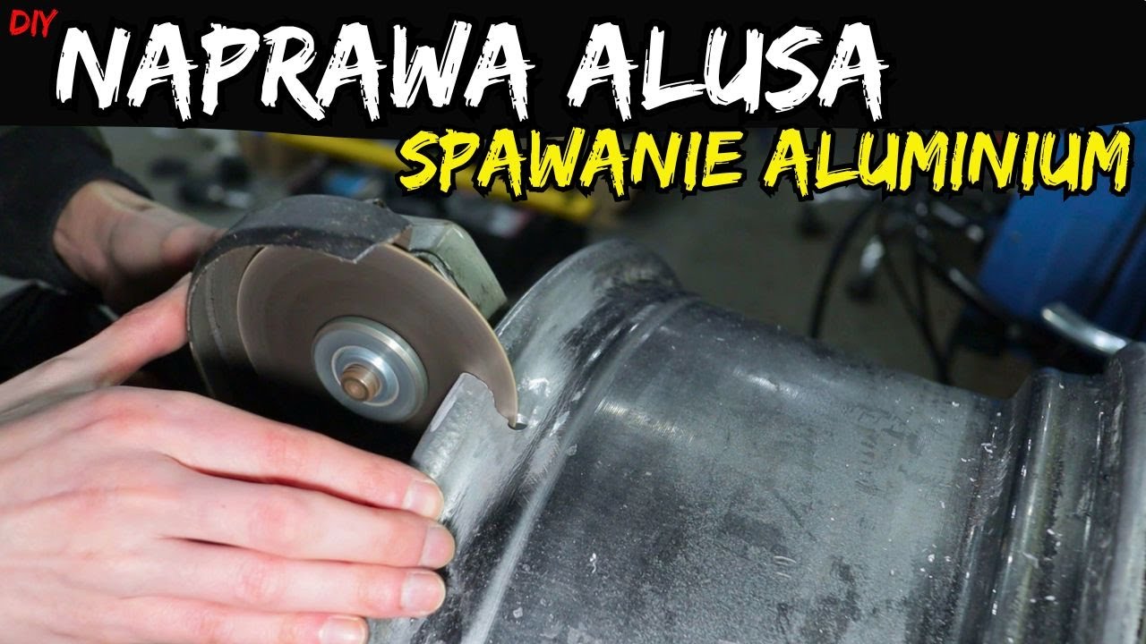 👉 Naprawa pękniętego alusa | przygotowanie felgi, ustawienia spawarki, spawanie TIG aluminium | PTR