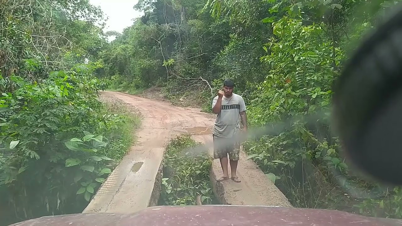 Rodovia do Estanho de Taquaruçú ao Guatá com alguns socorros prestados