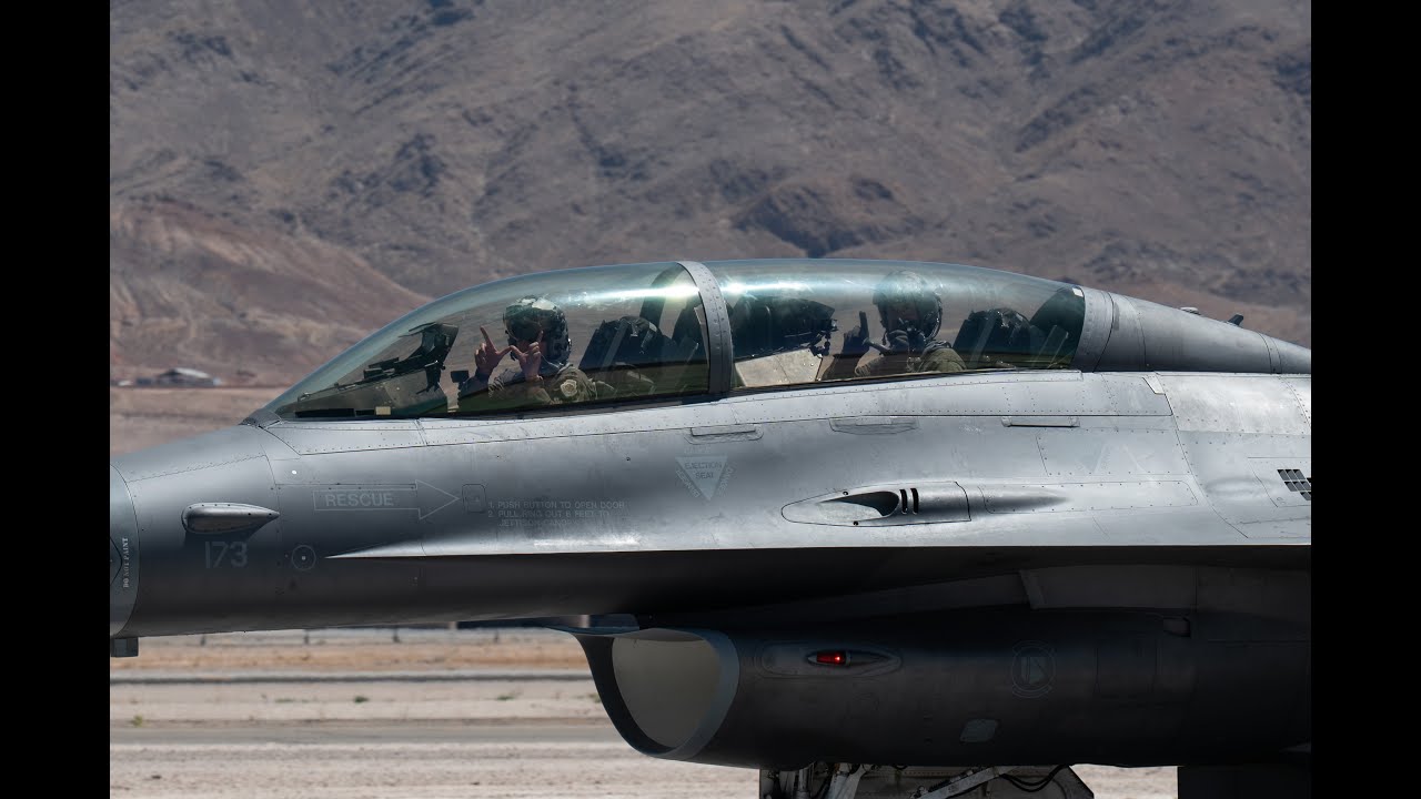 Wisconsin Football || Coach Fickell Takes Flight in an F-16