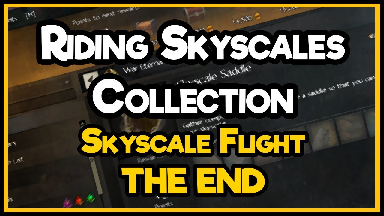 Guild Wars 2  - Riding Skyscales - Skyscale Flight
