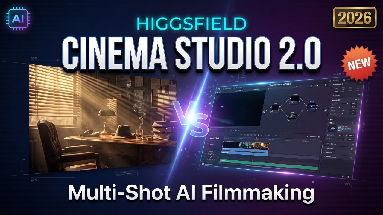 Higgsfield Cinema Studio 2 — Учебное пособие по созданию многокадровых фильмов с использованием И...