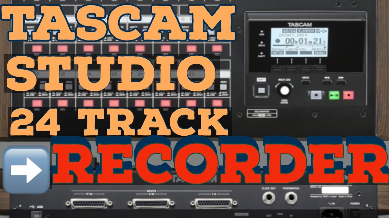 Tascam NEW / Studio Bridge / 24 Track Recorder / Live Demo / Manny’s Mic Locker