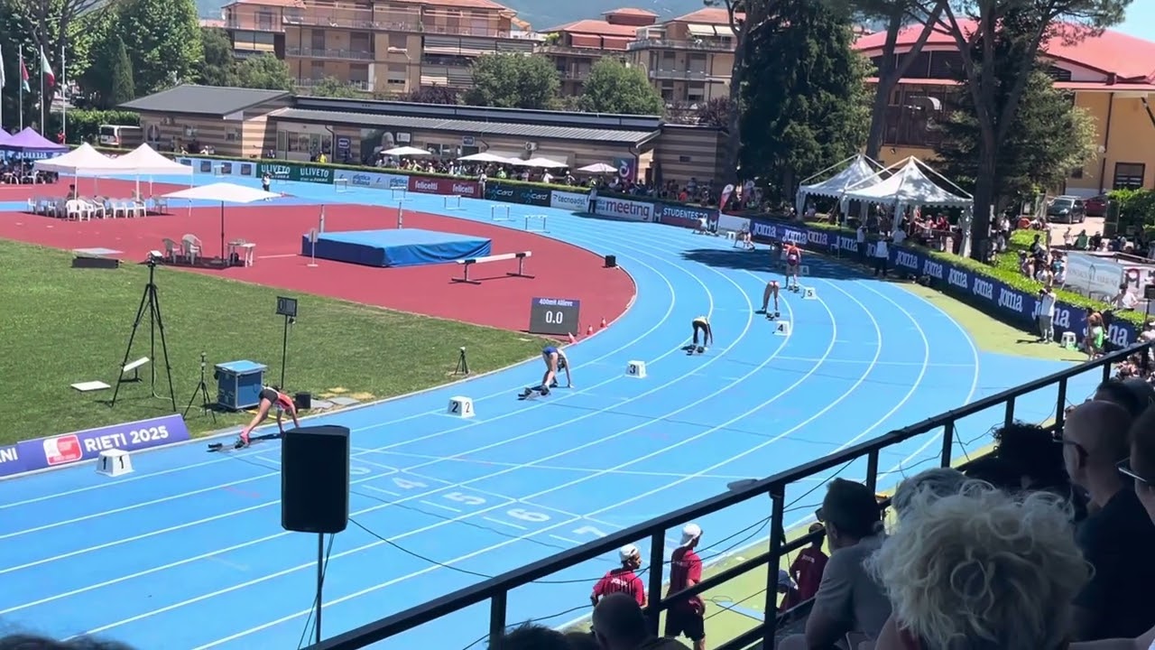 Finale campionati italiani allieve 400 hs