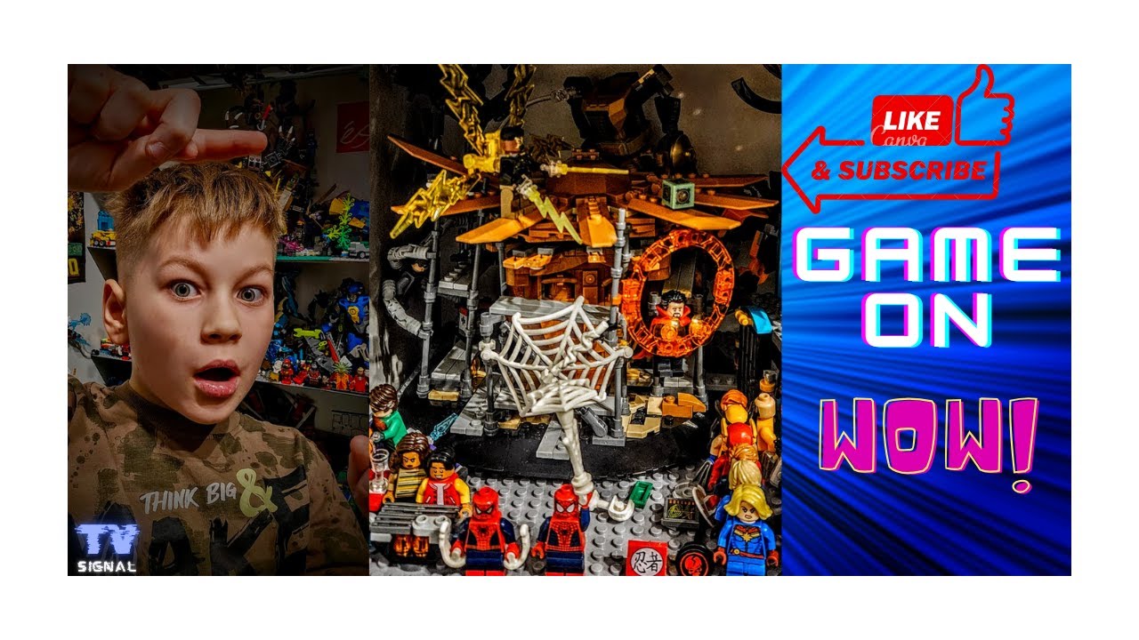 Nowy Zestaw z Lego MARVEL ostateczna bitwa spider mana 76261