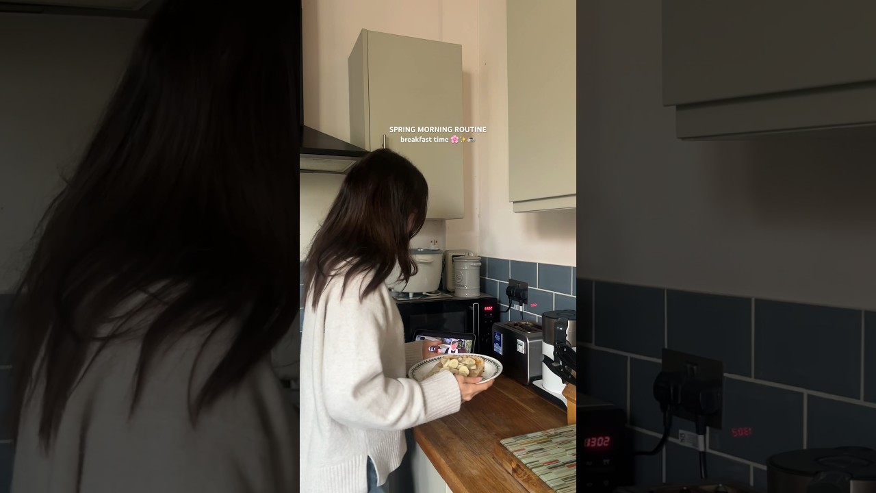 morning routine 🌷 #spring #2024 #morningroutine #motivation #foryou #breakfast #fyp #morning