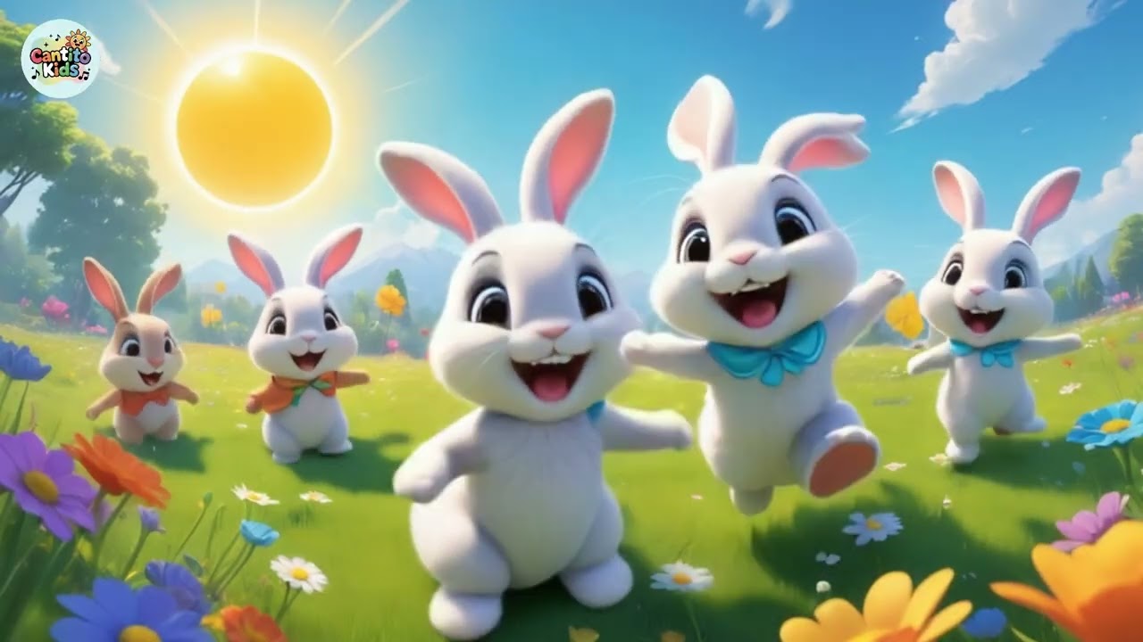 La Ronda de los Conejos 🐰🎵 | Canción Infantil Divertida para Niños