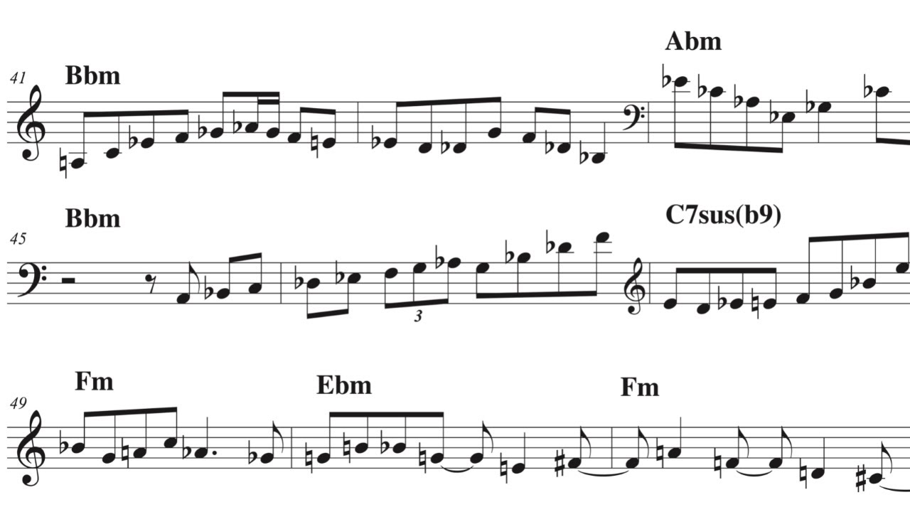 Joel Frahm & John Swana Solo Transcriptions- "Learn How To Dance"