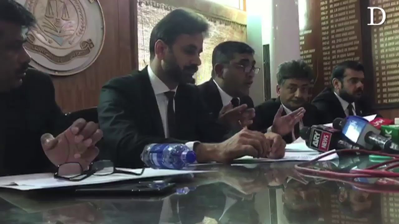 Press Conference Karachi Bar Council