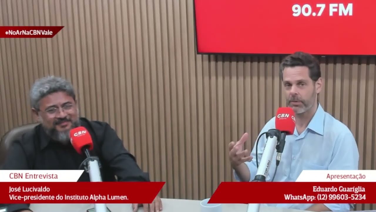 CBN Vida e Equilíbrio: José Lucivaldo - Vice-presidente do Instituto Alpha Lumen #NoArNaCBN