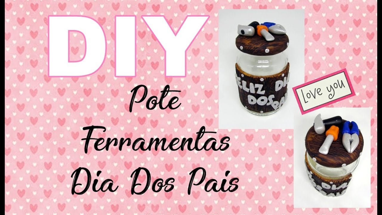 (DIY) Pote Ferramentas Porta Tréco (Dia dos Pais)