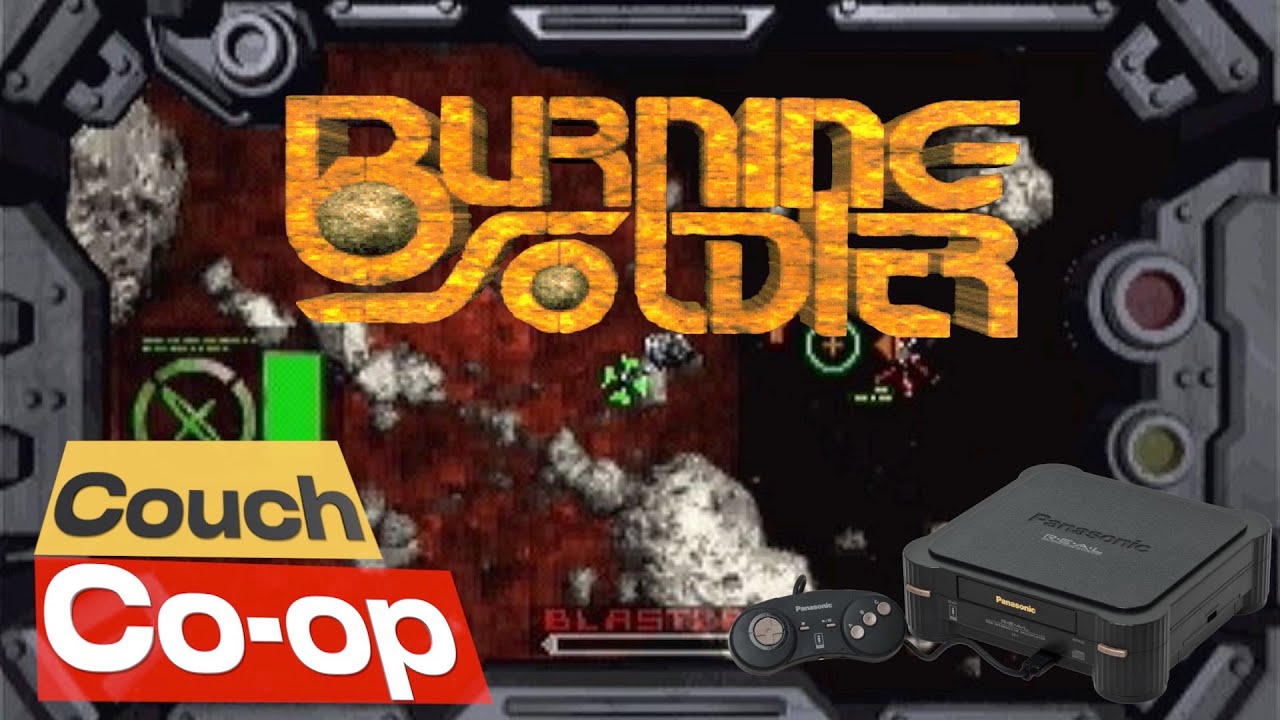 Burning Soldier | Full Game Playthrough | 2 Player Co-op | Panasonic 3DO | RetroTINK 5X 1080p 60fps