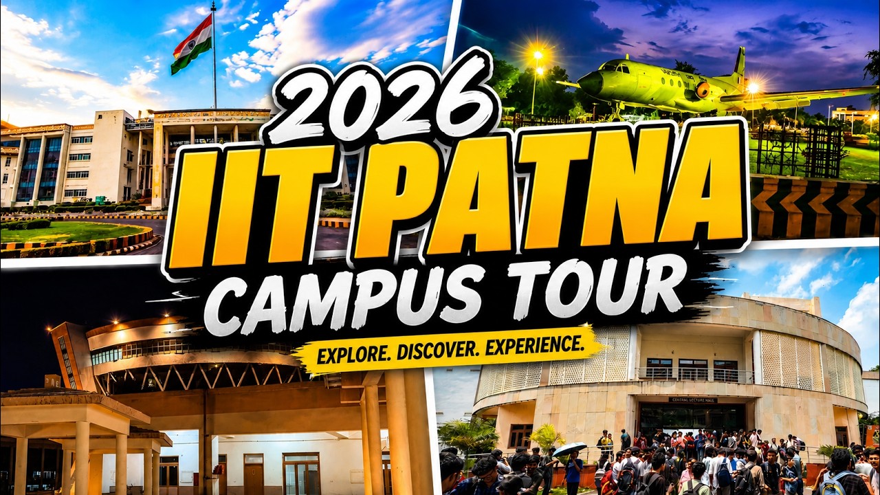 IIT Patna Campus Tour 2026 🚀 | Hostels, Library, Sports Complex, Academics , Student Life & More