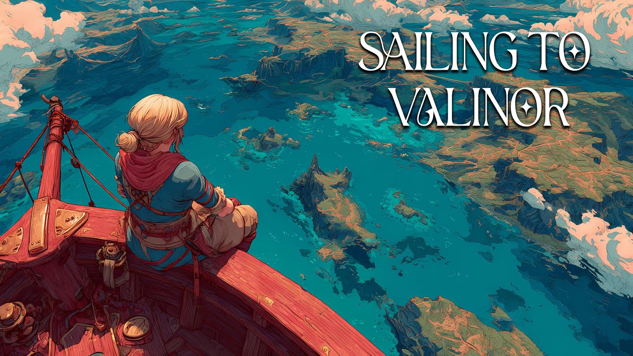POV: You are Sailing the Straight Road | 2 Hours Medieval Relaxing Fantasy Music & Sky Ambience