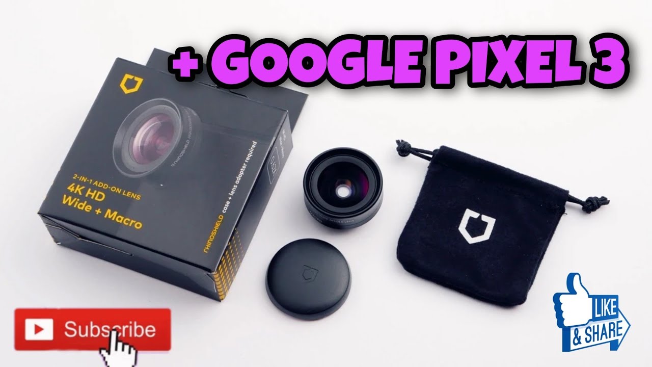 TECH: RHINOSHIELD LENS + PIXEL 3 | VIDEO TEST | BEST COMBO? BEST LENS?