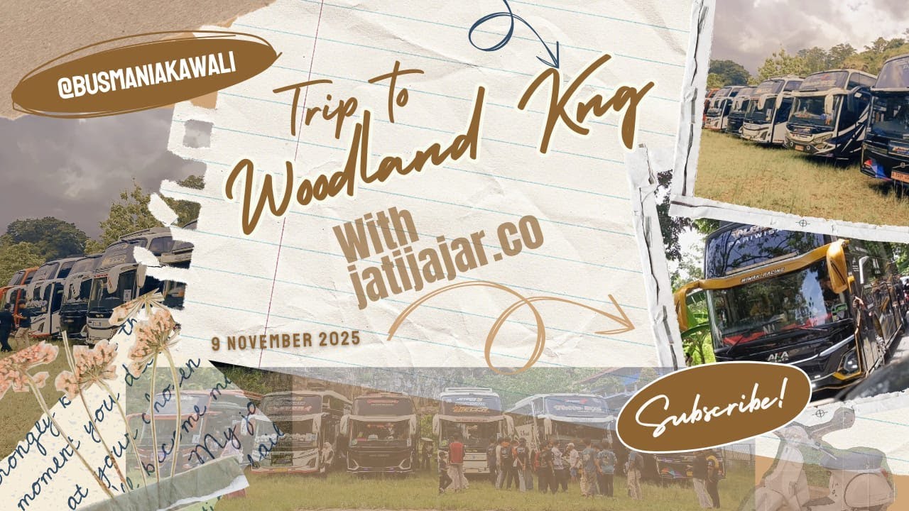 TRIP WOODLAND 9 NOVEMBER 2025❗❗ BANYAK BUS ARTIS DARI JATENG , BANYAK NADA TERBARU YANG BIKIN CANDU