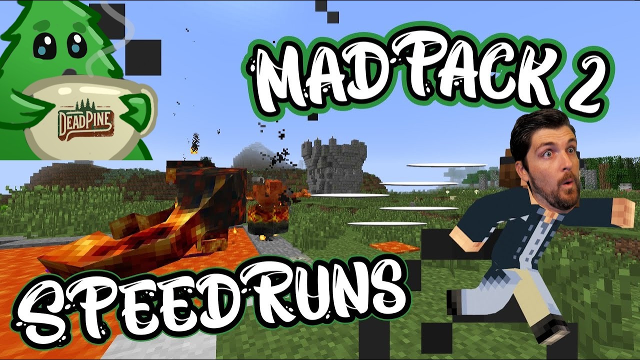 Warming up for Sub 2 Hours Madpack 2 Speed Runs 🌲🏃‍♂️ #minecraft #moddedminecraft #speedrun