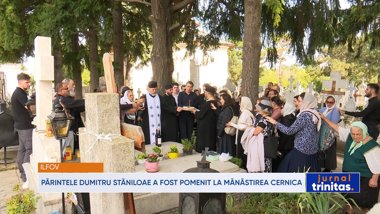 Părintele Dumitru Stăniloae a fost pomenit la Mănăstirea Cernica