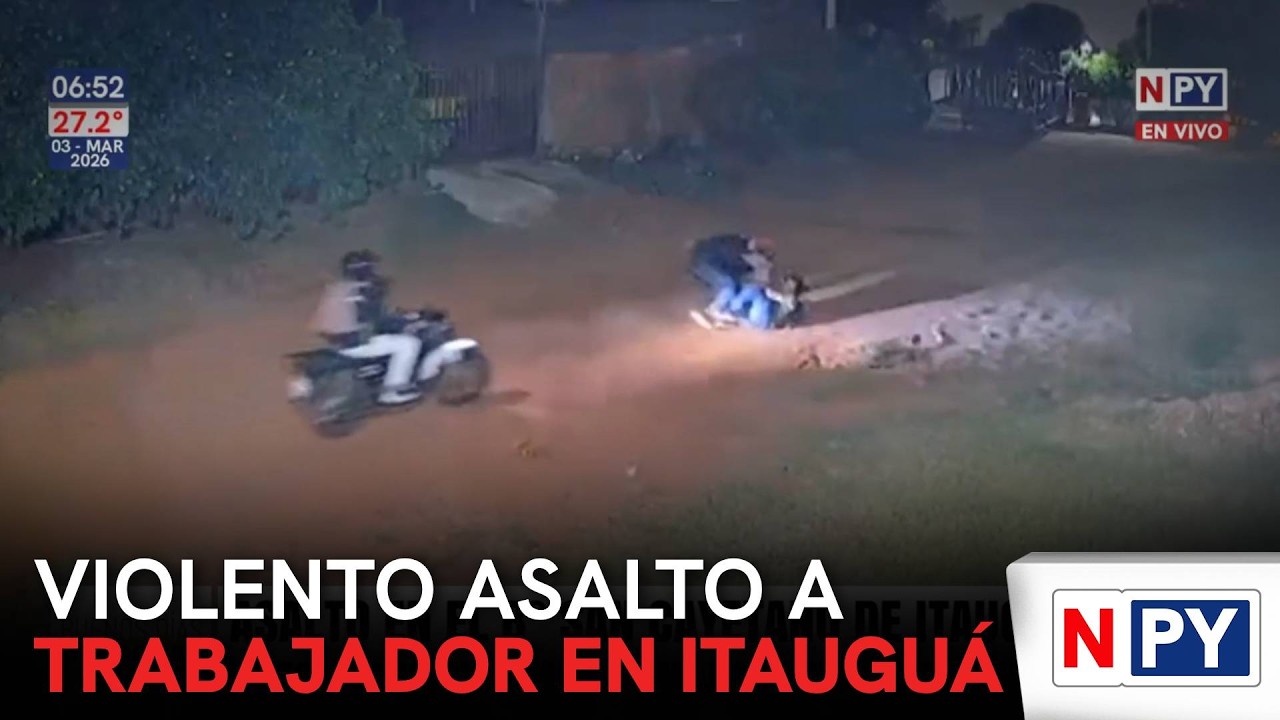 Asalto en el barrio San Cayetano de Itauguá
