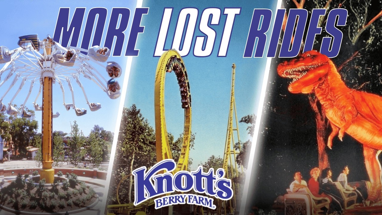 10 MORE Lost Rides of Knott’s Berry Farm REVEALED