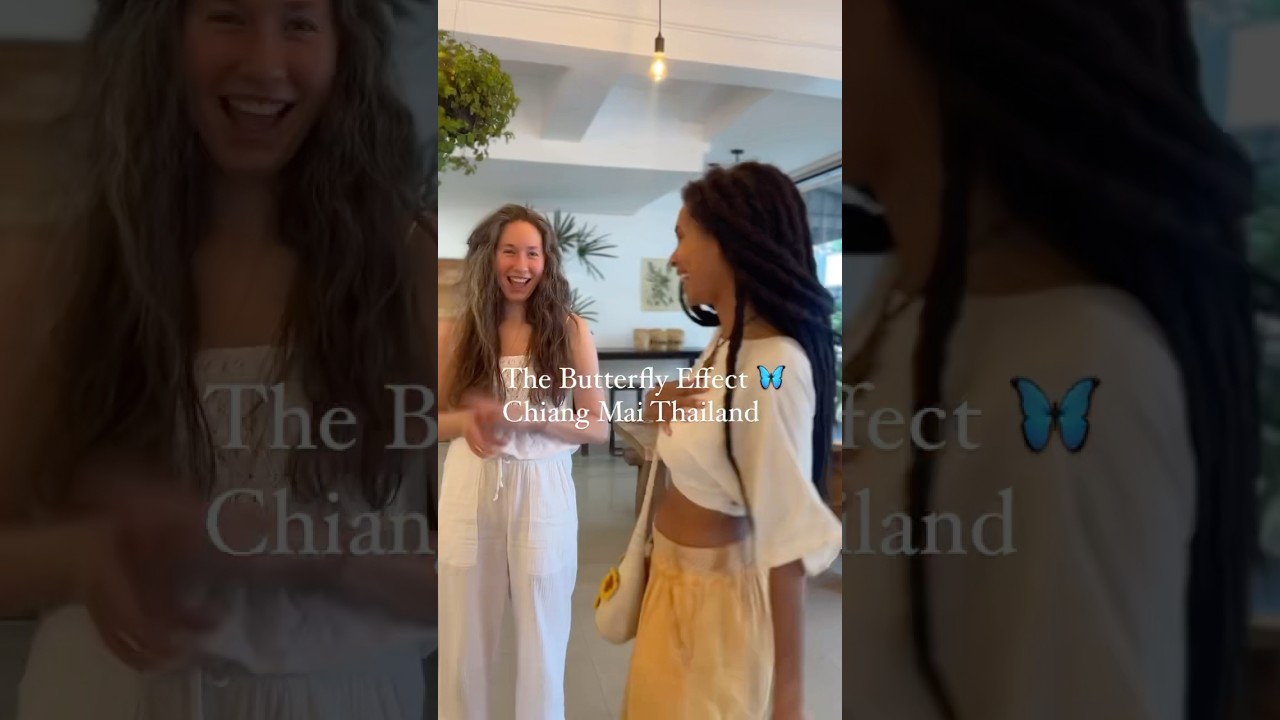 🦋Vegan Hemp Restaurant in Chiang Mai Thailand &ldquo;The Butterfly Effect &ldquo; #vegan #veganrestaurant