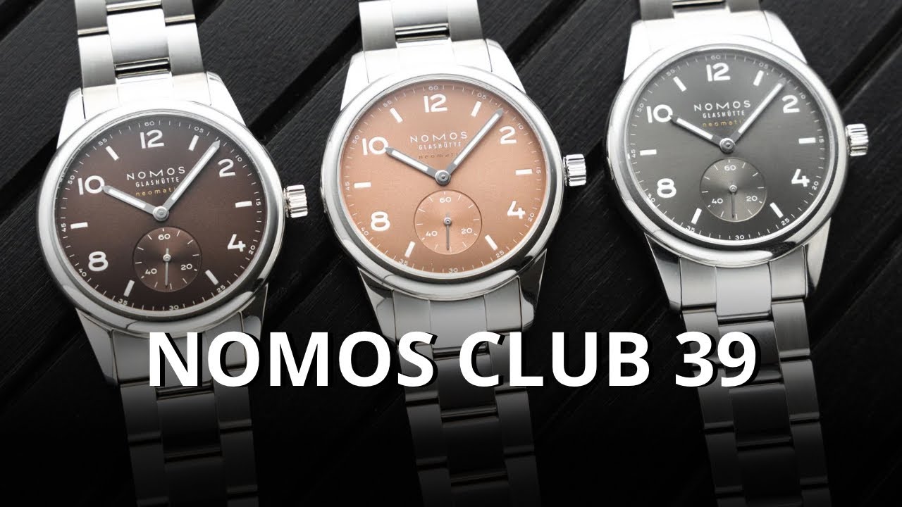 I NUOVI Nomos Club Sport 39!