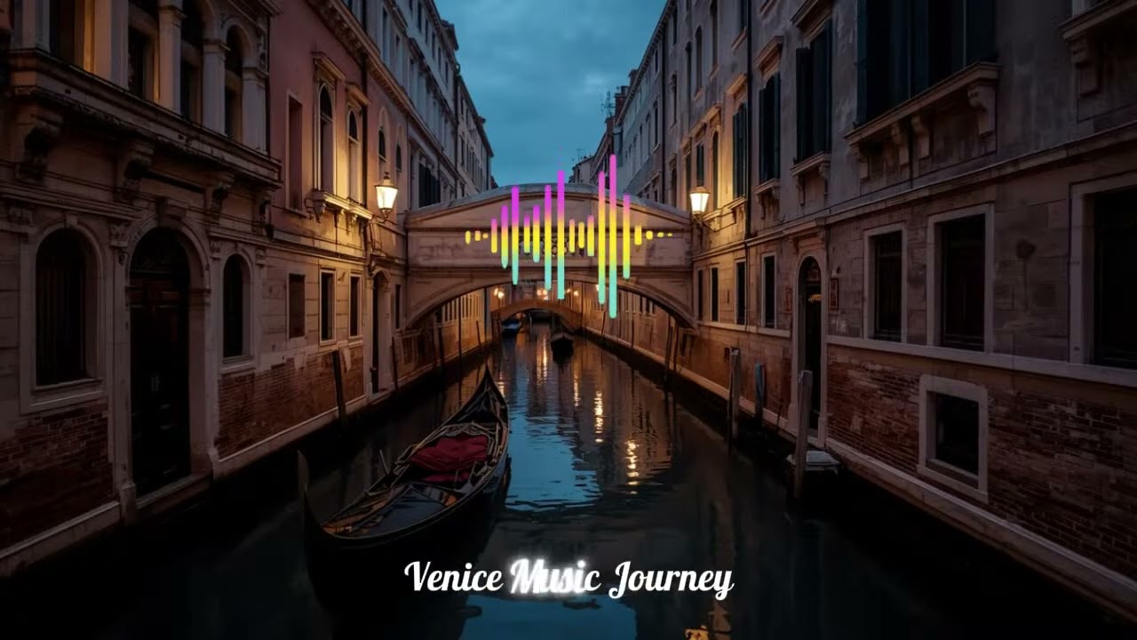 Live Venice Meditation 🌊 Calm River & Canal Music for Deep Relax & Peace ✨