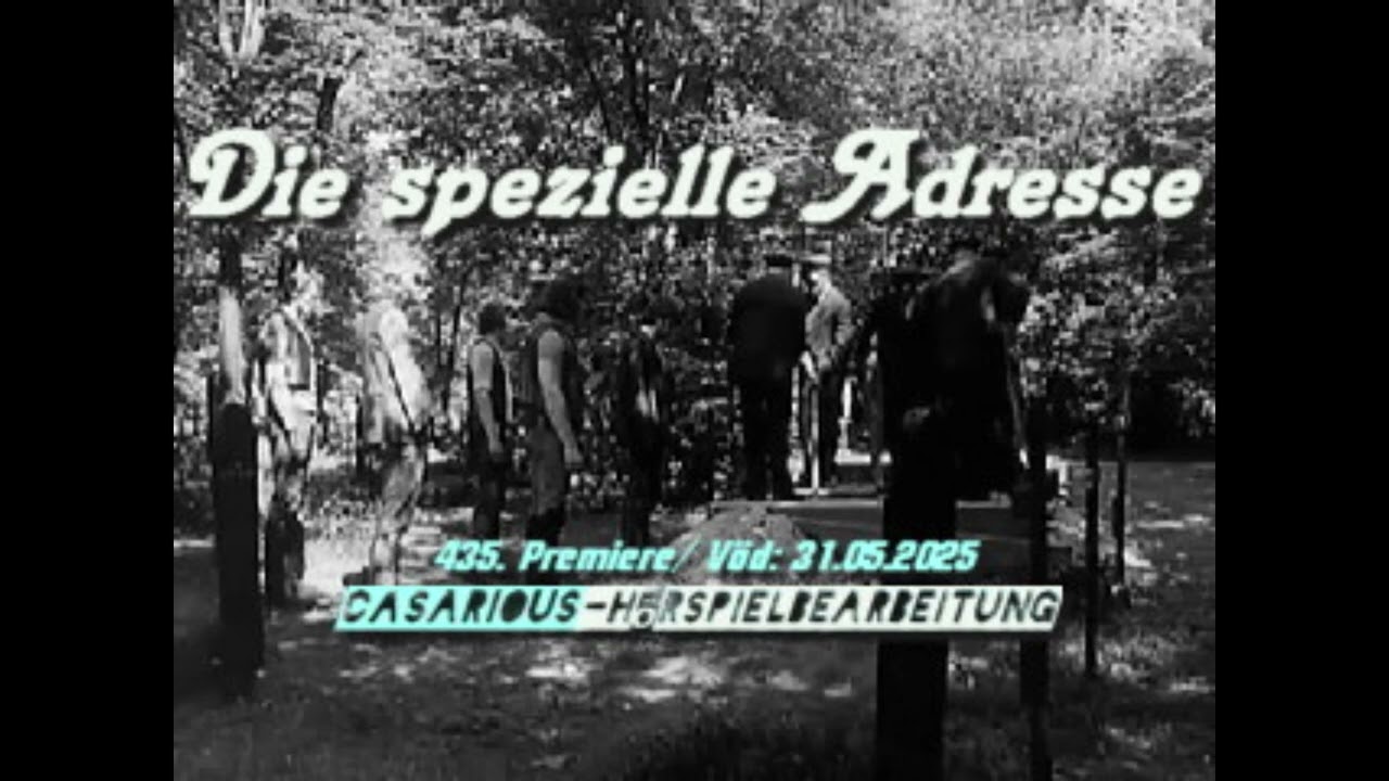 Die spezielle Adresse/ Krimihsp./ 435. CASARIOUS-Premiere/ T. Piper,  H. Ehrenfreund, I. Birkmann