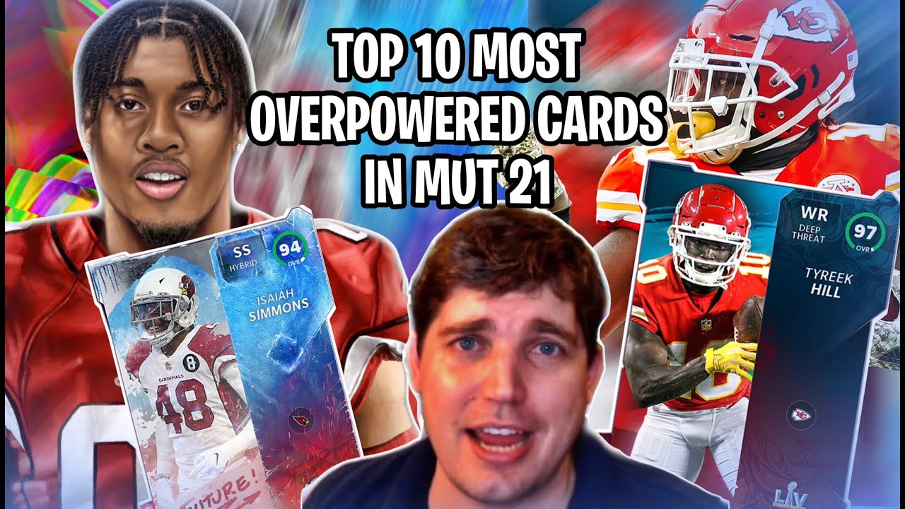 10 САМЫХ СИЛЬНЫХ КАРТ В MADDEN 21 ULTIMATE TEAM