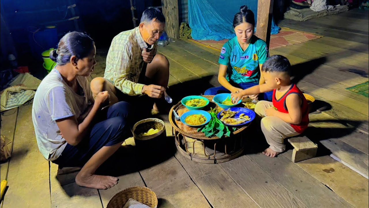 หนุ่มไทยไปนอนนากับสาวลาวใส่เบ็ดกบที่ประเทศลาว🇹🇭♥️🇱🇦 l เขยลาว