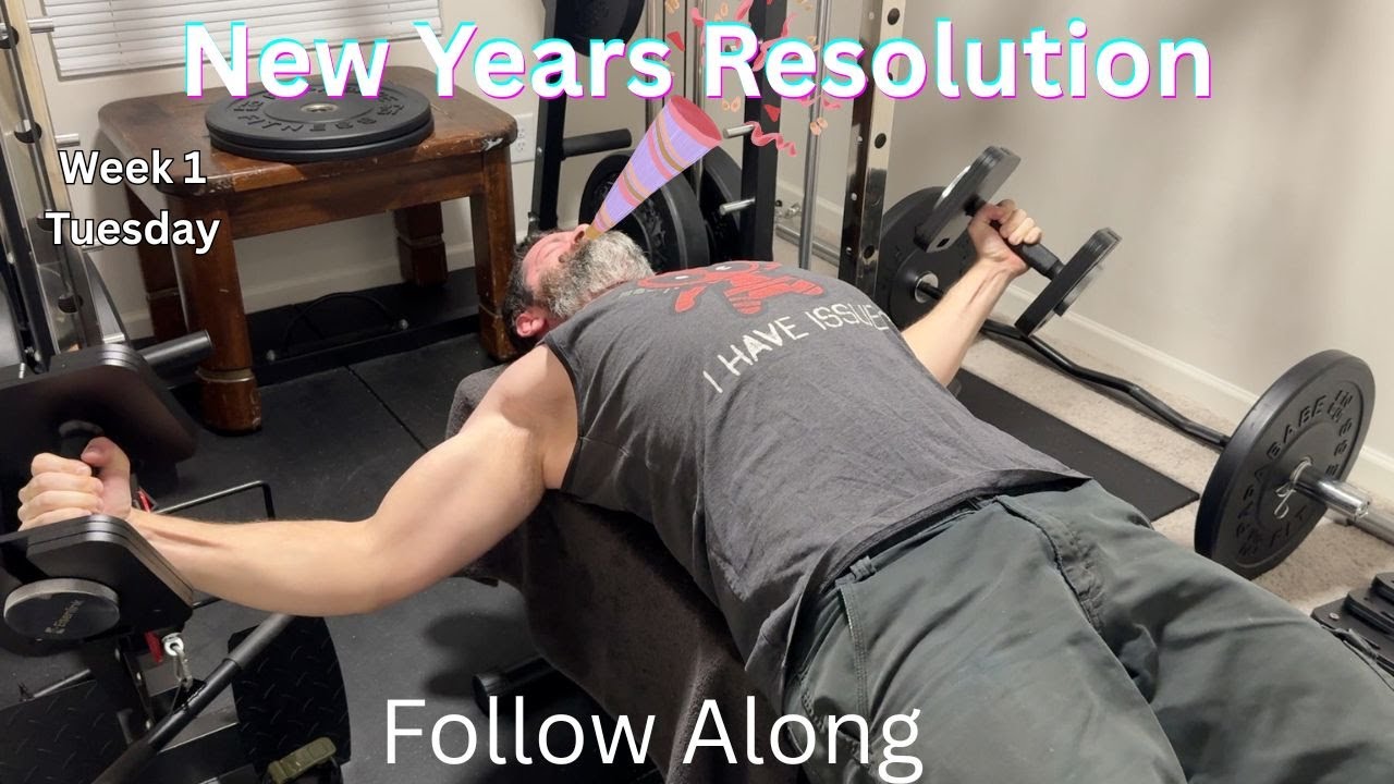 New Years Resolution Workout Plan Week1 Tuesday