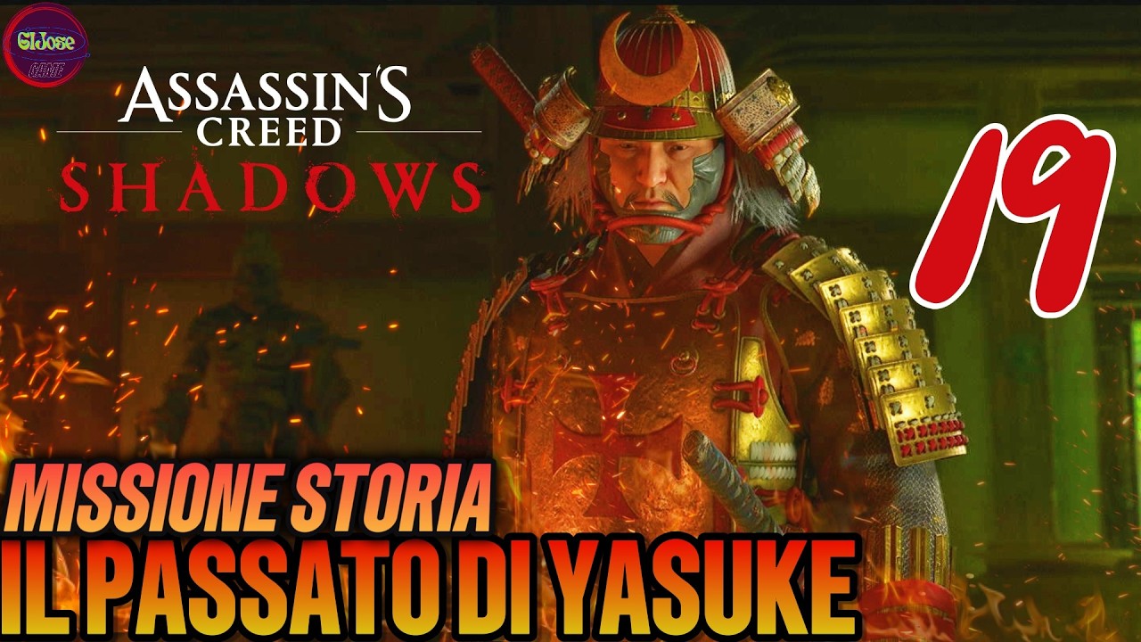 Il Passato di Yasuke - Assassin's Creed Shadows Parte 19 [ITA Gameplay Walkthrouth HD PS5]