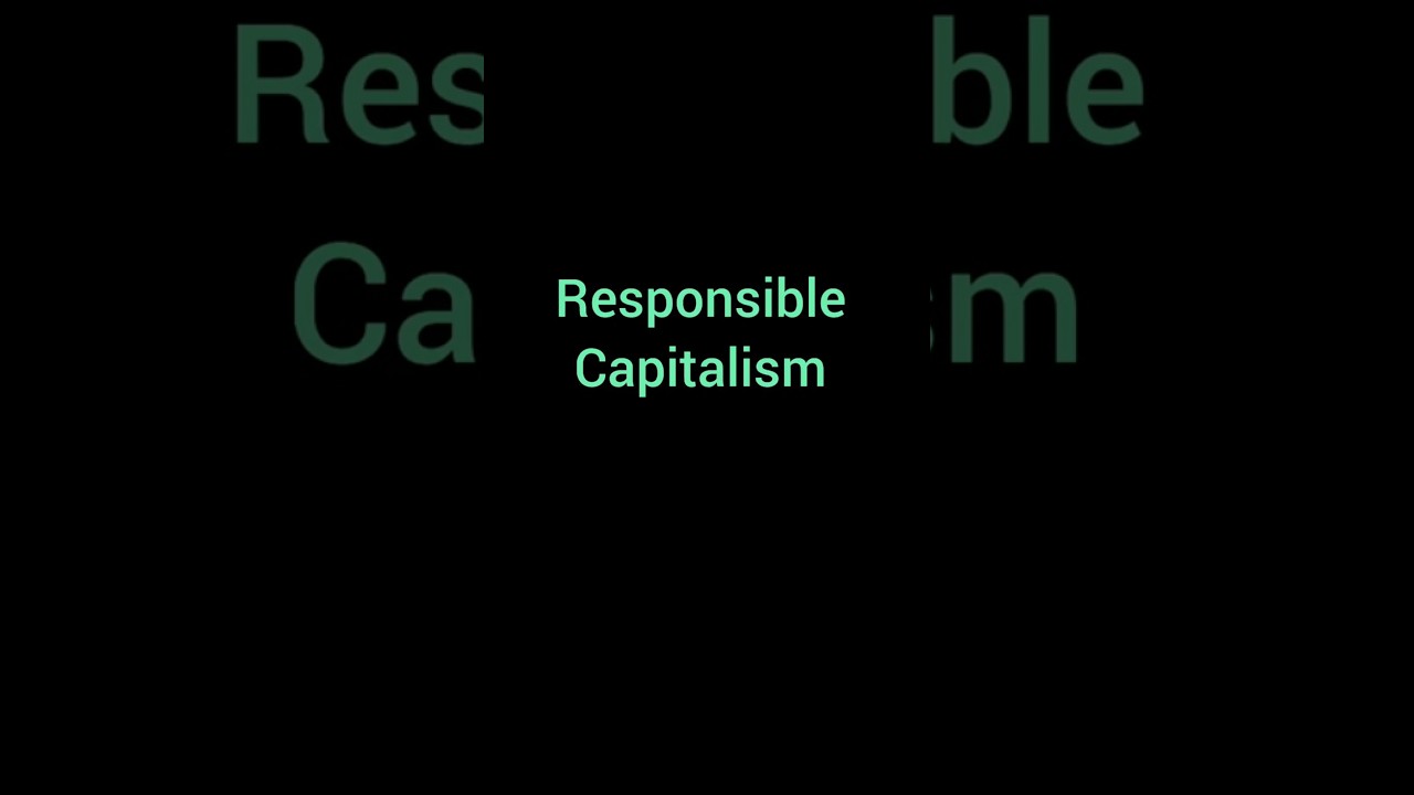 #Responsiblecapatalism #unionfinanceminister #economy #youtubeshorts #currentaffairs
