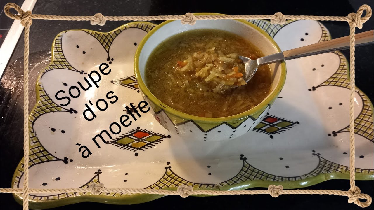 Soupe d'os à moelle🥩recette de grand-mère