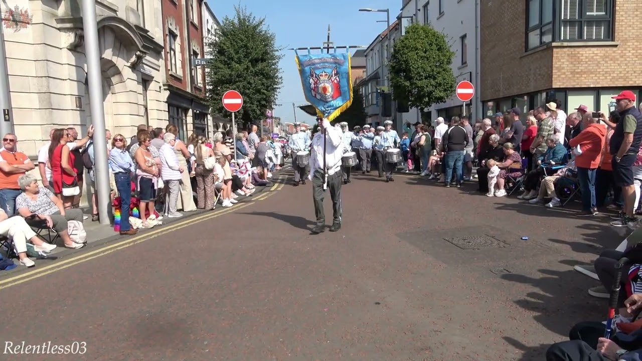 Ladyhill F.B. (No.1) @ Co. Antrim Black Saturday Parade ~ Ballymena ~ 31/08/24 (4K)