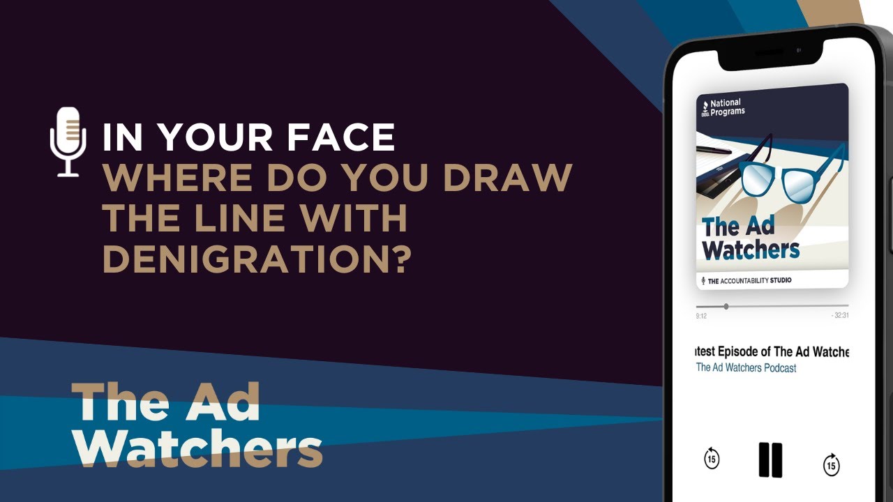 In Your Face – Where do you draw the line with denigration?