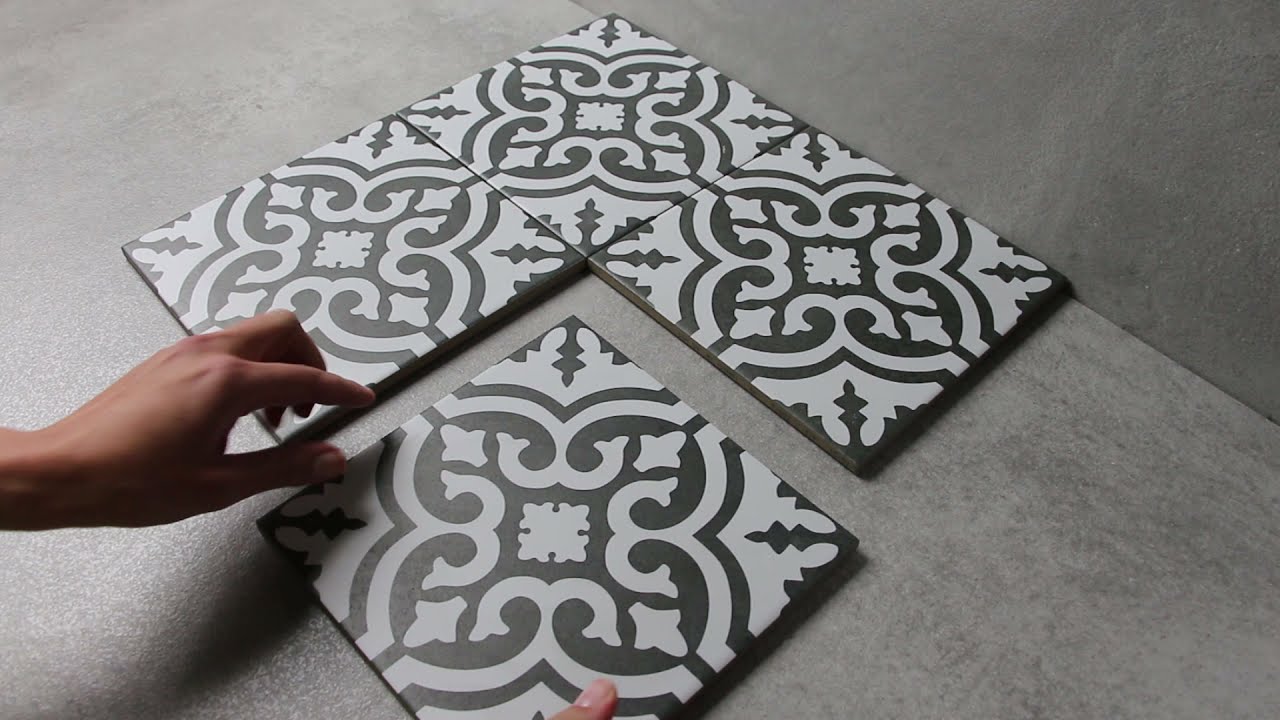 Fitzroy - Day & Night 200x200mm Porcelain Tiles