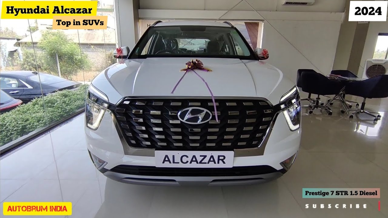 2024 All New Hyundai Alcazar Prestige 7 STR 1.5 Diesel: The Spacious and Powerful Family SUV...💫