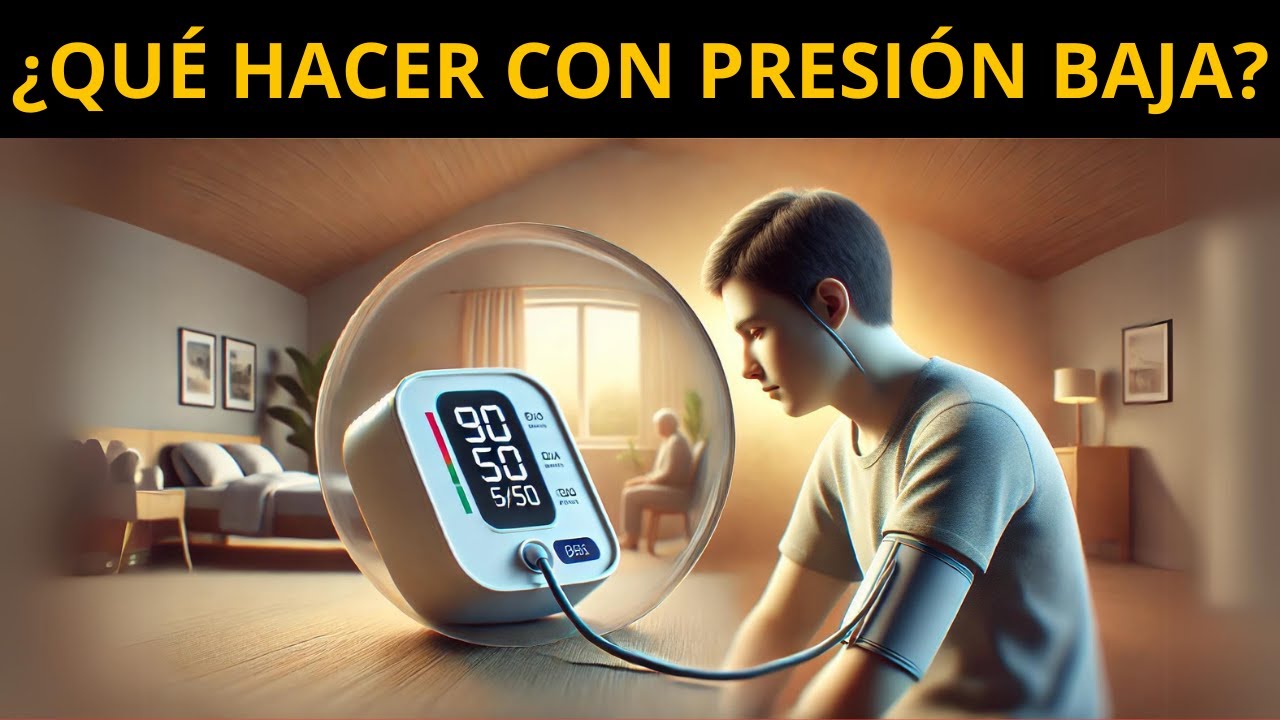 ¿Por qué se baja la presión y cuál es su manejo?