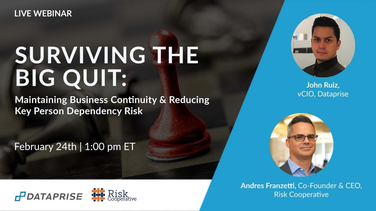 Maintaining Business Continuity & Reducing Key Person Dependency Risk