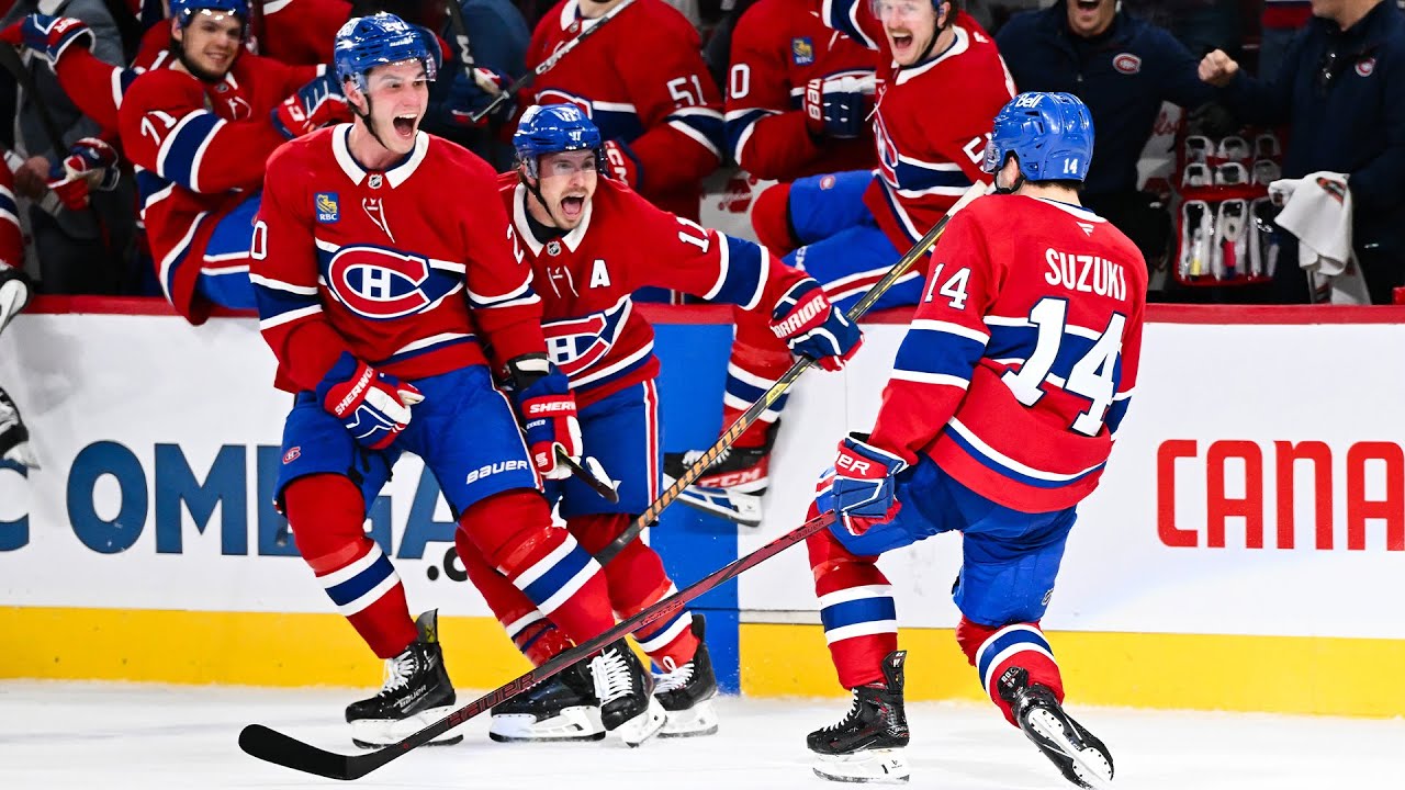 Nick Suzuki leads Canadiens comeback with two HUGE goals