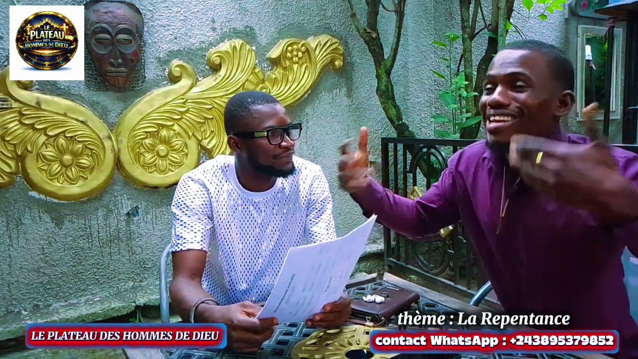 La repentance avec l'évangéliste CAMS mvuama