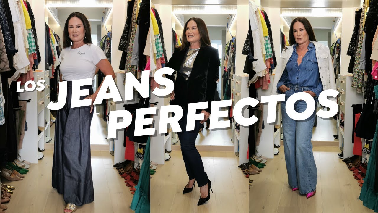 ¿Cómo elegir los JEANS perfectos?  😃(Outfits con pantalones de mezclilla) | Gloria Calzada Puro Glow
