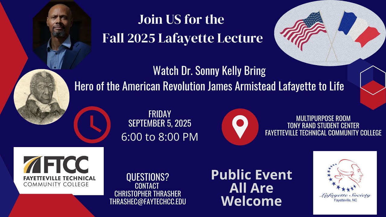 Lafayette History Lecture Fall 2025 (Recorded Event)