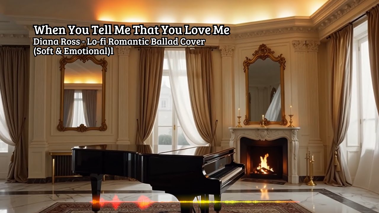 When You Tell Me That You Love Me | Soft Lo-fi Romantic Cover
