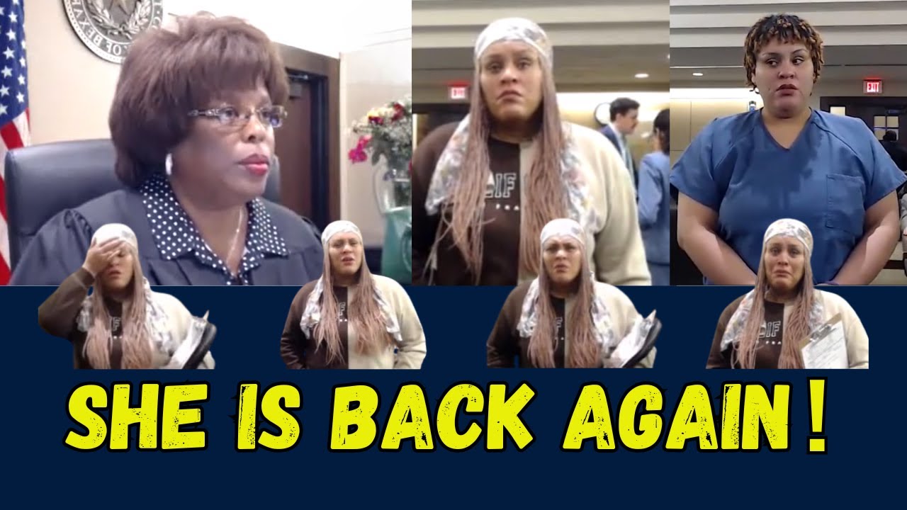 Judge Boyd Defendant PANICS Over Her Sentence! BACK AGAIN!